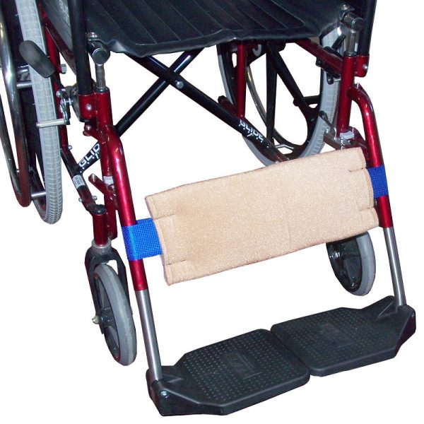 Velour Wheelchair Calf/Heel Strap