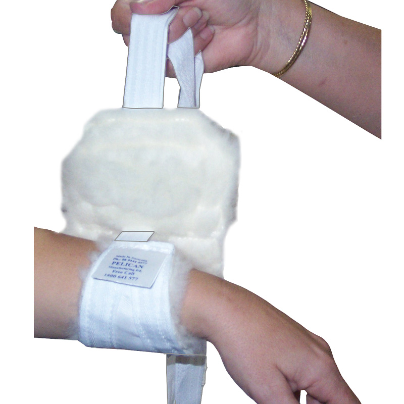 Wool Arm Rests Wool Bed Slipper / Arm Protector - Soft wool protection