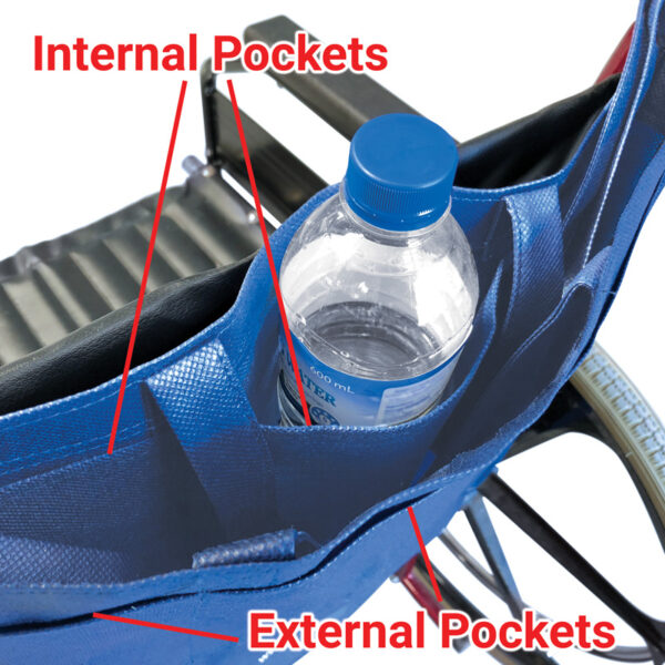 Wheelchair Walking Frame Bag Pockets