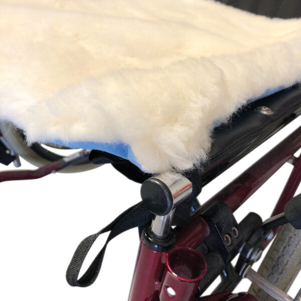 wool wheelchair pad