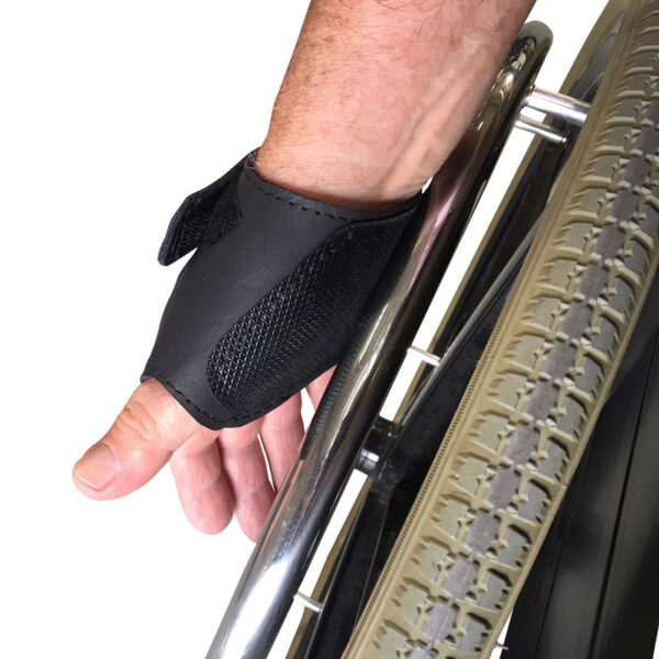 Wheelchair Leather Push Pads